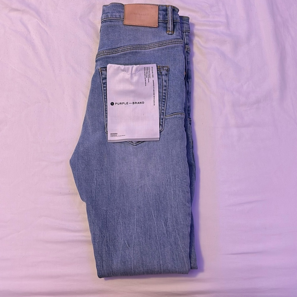 Blue Purple jeans style No. P002